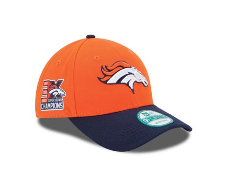 Mens Denver Broncos New Era Orangenavy 3x Super Bowl Champs 9forty
