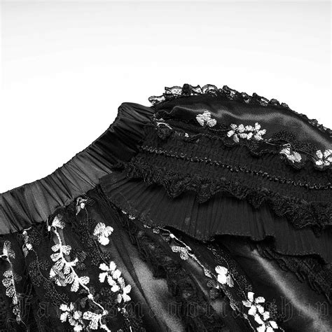 women`s romantic gothic skirt