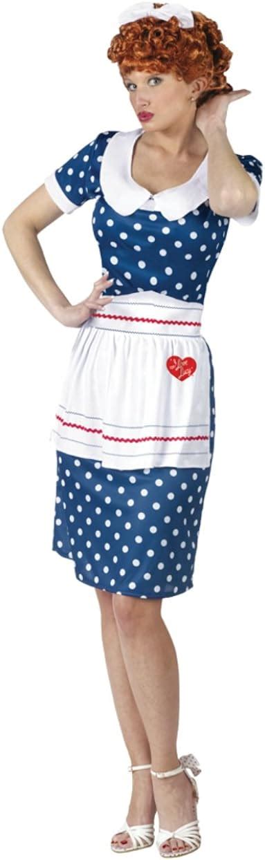 Fun World Womens I Love Lucy Sassy Adult Costume Multi Smallmedium Clothing