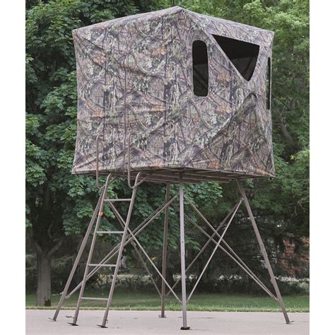 Primal Tree Stands Garrison 12 Quad Pod With Enclosure 733838 Tower