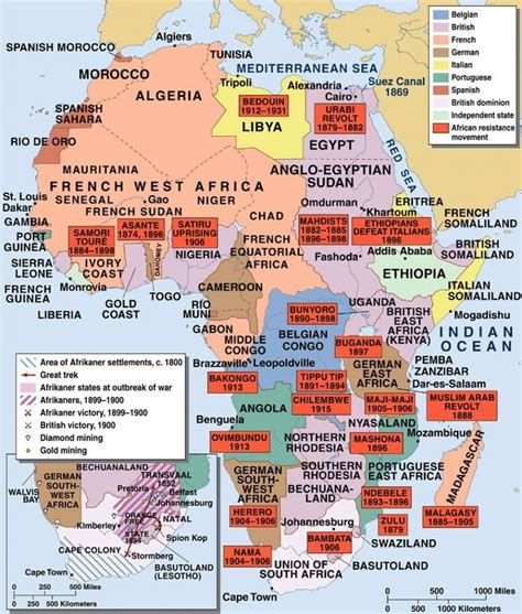 1914 Africa Map Africa At Start Of Word Jak Morris