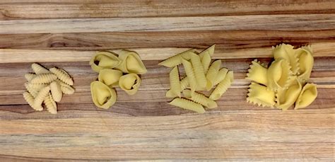 Four Pasta Shapes To Practice Institute Of Culinary Education