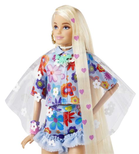 BARBIE EXTRA ROBE FLEURIE MATTEL King Jouet Maroc