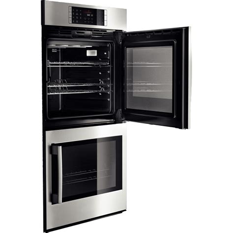 30 Bosch Benchmark Series Double Wall Oven With Right Swing Door In