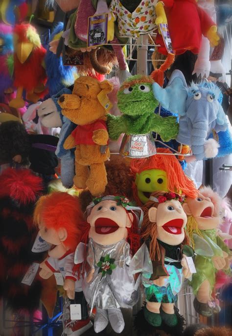 Puppets Kids Market Granville Island Vancouver Bc Canada