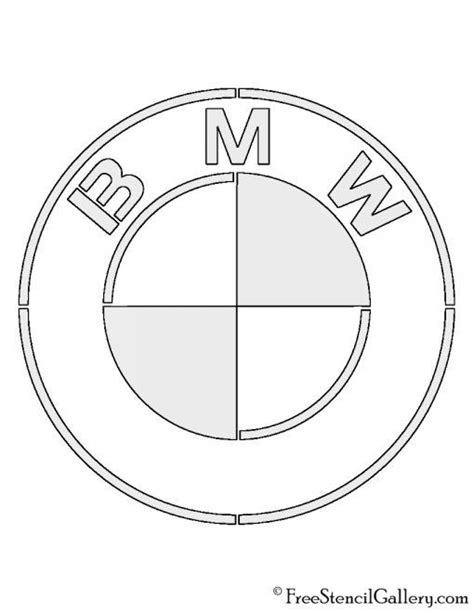 Bmw Logo Stencil Free Stencil Gallery Bmw Logo Bike Logos Design Bmw