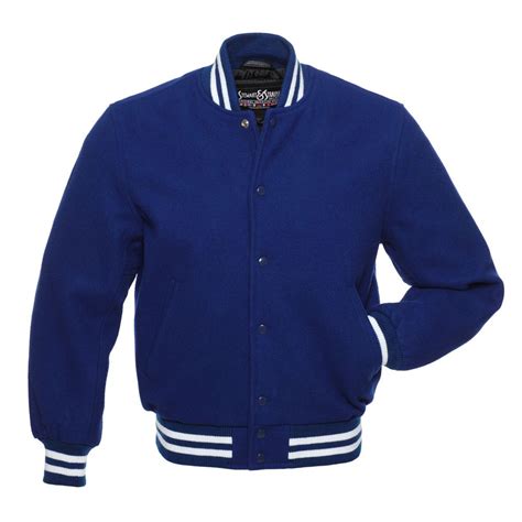Blue Varsity Jacket Jackets