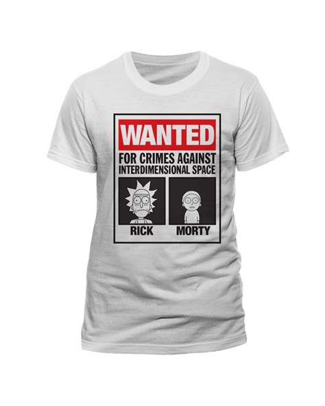 Official Rick And Morty Wanted Poster For Crimes Against