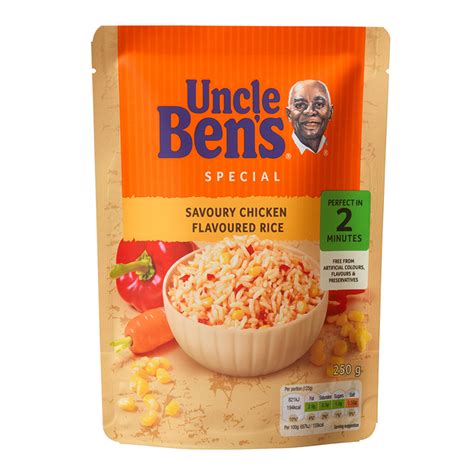 Owner niven used to work at his father's sin kee famous chicken rice in margaret drive. Uncle Ben's Savoury Chicken Flavoured Rice 250g | Groceries