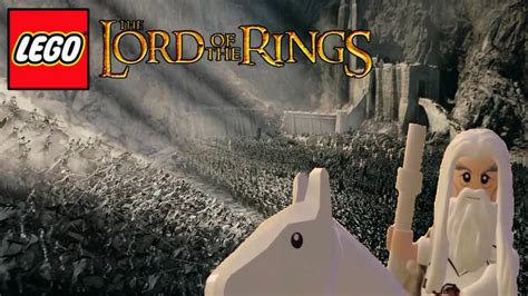 Lego Lotr The Two Towers Lego Version Trailer Youtube