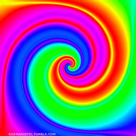 Awesome Rainbow Wallpaper Optical Illusions Art Trippy