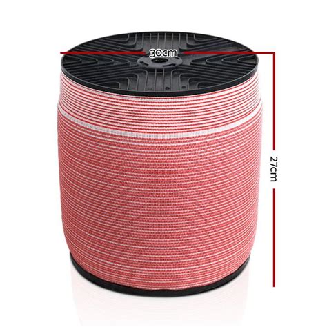 1200m Electric Fence Wire Tape Poly Stainless Steel Fencing Kit