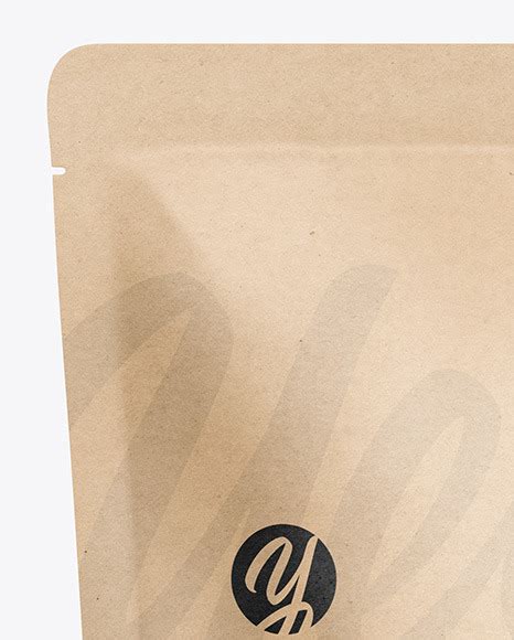 Kraft Paper Stand Up Pouch Mockup Free Download Images High Quality