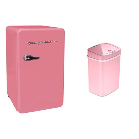Frigidaire Efr Pink Cu Ft Pink Retro Compact Rounded Corner