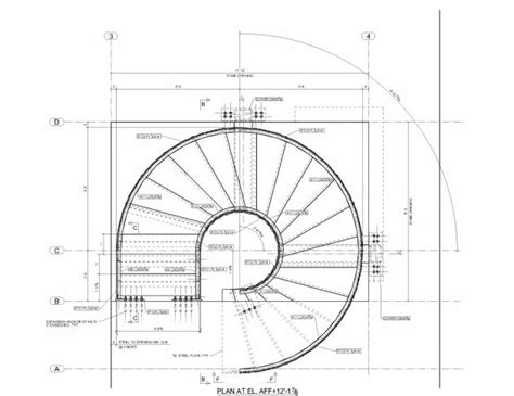Spiral stair tread diagram with full dimensions. Spiral Staircase Measurements Drawing Pdf Uk Pictures 32 - Stairs Design Ideas in 2020 | Stairs ...