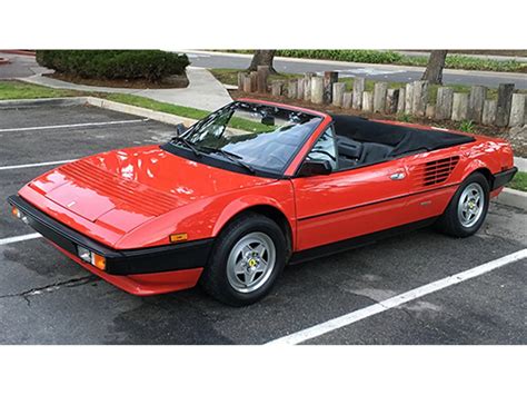 1984 Ferrari Mondial Quattrovalvole Cabriolet For Sale Classiccars