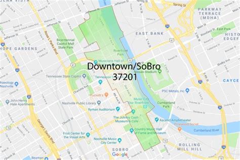 Nashville Tn Zip Code Map Maping Resources