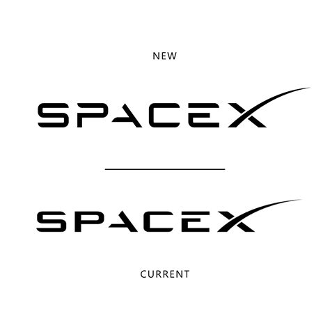 Spacex Logo Redesign Rlogodesign