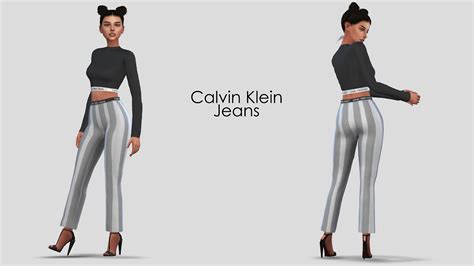 Sims 4 Maxis Match Cc — Jordutch Calvin Klein Jeans With Cas