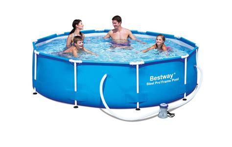 Brand new, unopened and boxed 10 foot intex easy set up swimming pool. Bestway 10 Feet x 30" Steel Pro Max Round Above Ground ...
