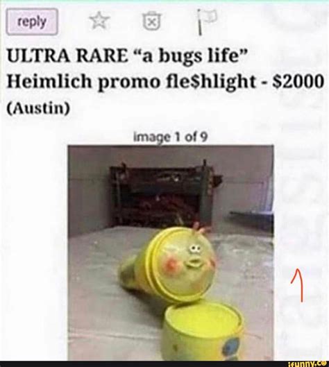 I Ultra Rare A Bugs Life Heimlich Promo Fleshlight 2000 Austin