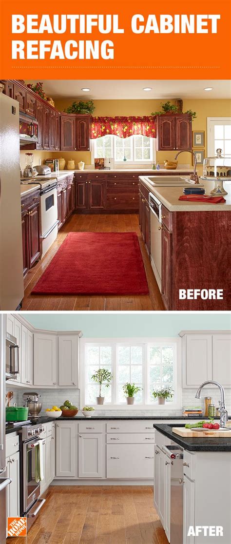 You won't believe the difference! Kitchen Cabinet Refacing | Budget kitchen remodel, Refacing kitchen cabinets, New kitchen cabinets