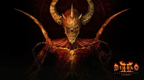 Diablo Ii Resurrected Horned Demon Hd Wallpaper