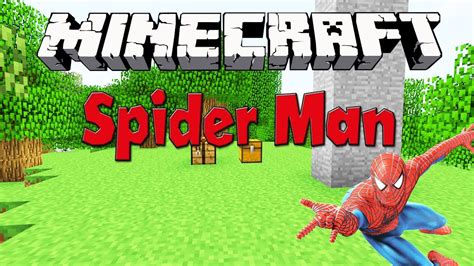 Minecraft Spider Man Mod Youtube