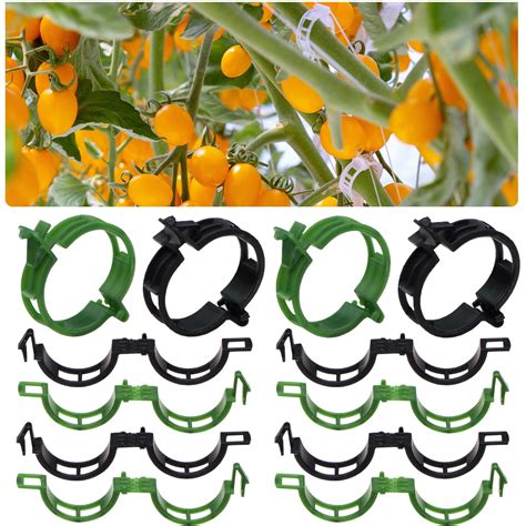 50 60pcs Plastic Plant Clips Supports Connects Reusable Protection