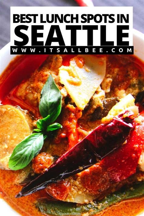 The Best Places To Eat Lunch In Seattle - ItsAllBee | Solo Travel