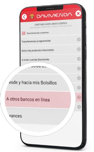 Transfiya Transferencias A Otros Bancos Davivienda M Vil