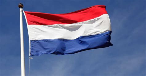 La Bandera Y El Escudo De Los Países Bajos