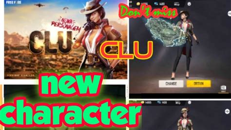 See actions taken by the people who manage and post content. free fire new charecter CLU || best ability || try now ...