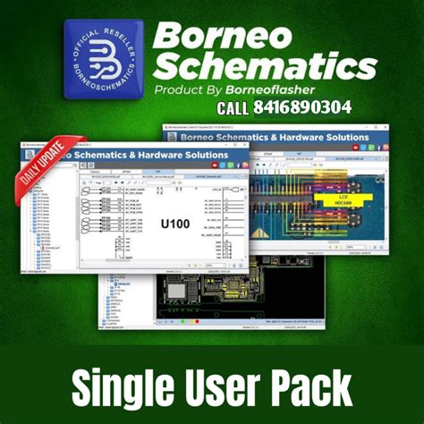 Borneo Schematics Tool Single User Pack Activation Sahil Gsm Tools