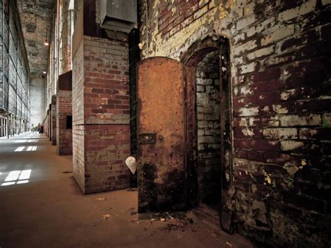 The Rusted Cell Blocks Of The Mansfield Reformatory Architectural