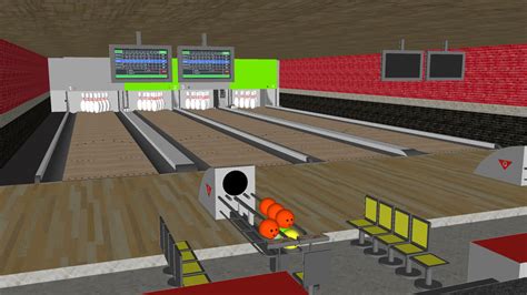 Sketchup Custom Bowling Alley Detailed 4mb 3d Warehouse