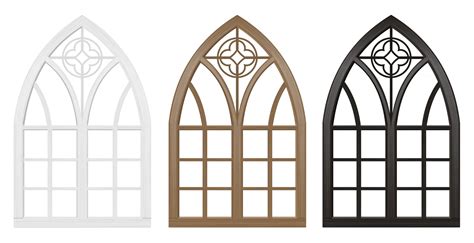 Gothic Medieval Stained Glass Window 2522778 Vector Art At Vecteezy
