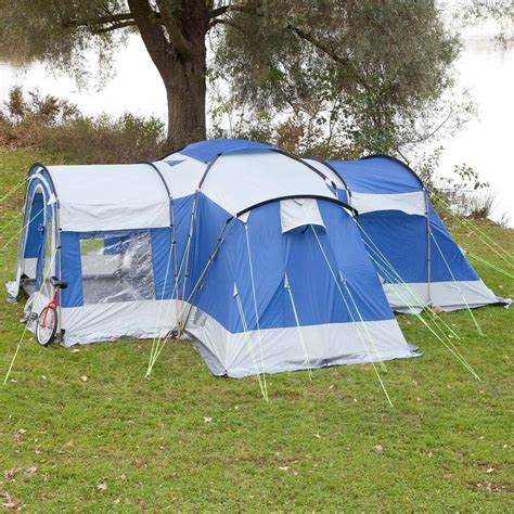 Ab 100 euro beteiligung festzinz 6,0 % p.a. skandika Nimbus 8 Person/Man Group Tent 4 Sleeping Cabins ...