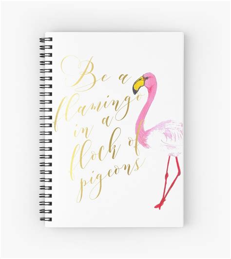 Look, isn't that those nestrians? "Be a flamingo in a flock of pigeons print flamingo print flamingo quote poster flamingo art ...