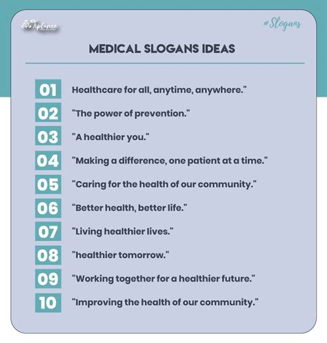 Unique Medical Slogans Ideas Examples Tiplance