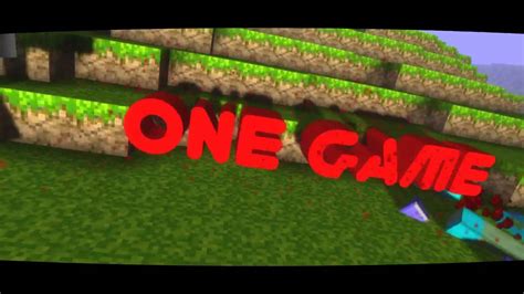 11 Intro Minecraft Intro By One Game Youtube