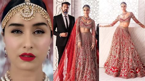 Shraddha Kapoor Getting Married With Rohan Shrestha Shraddha Kapoor Looks Stunning In Bridal