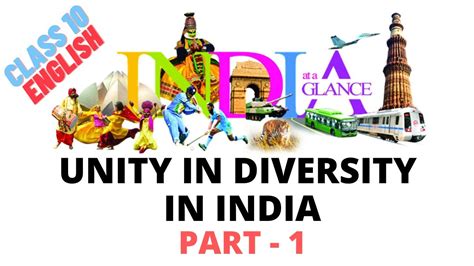 Unity In Diversity In India Part 1 Detailed Explanation 10th