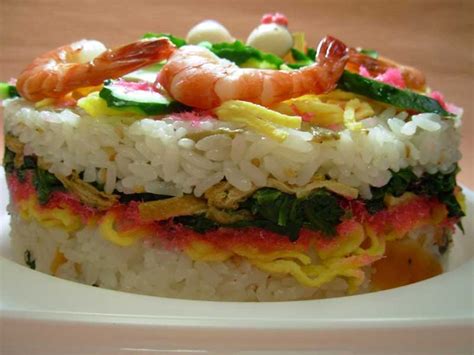 Sushi Cakes Easy To Make And Fun To Eat Oshi Sushi Chicken Sushi