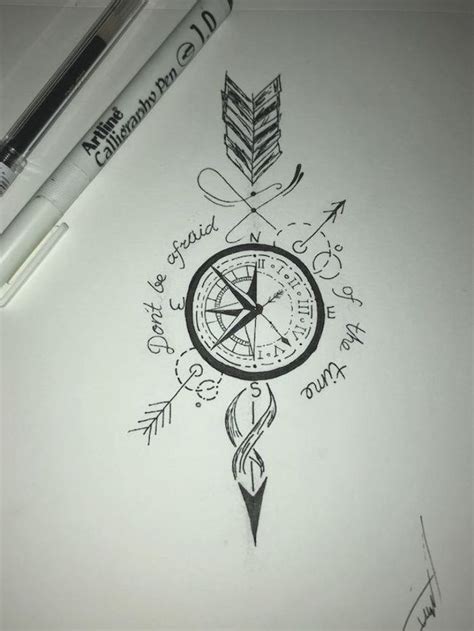 65 Ideas For A Beautiful And Meaningful Compass Tattoo Page