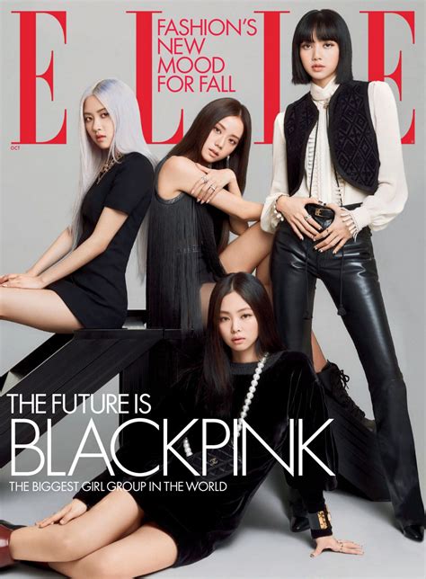 BLACKPINK In Elle Magazine October HawtCelebs