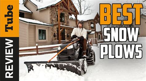Snow Plow Best Snow Plows Buying Guide Youtube