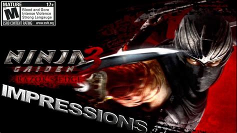 Ninja Gaiden 3 Razors Edge Impressions Wii U Hd Youtube