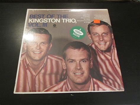 Best Of The Kingston Trio Voliii Cds And Vinyl
