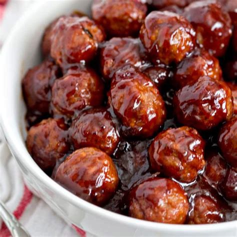Cranberry Meatballs Stovetop Or Slow Cooker Video